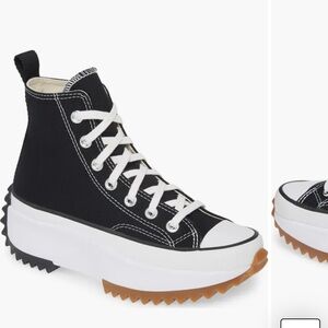 Chuck Taylor All Star Run Star Hike High Top Platform Sneaker (Women) Size 8.5